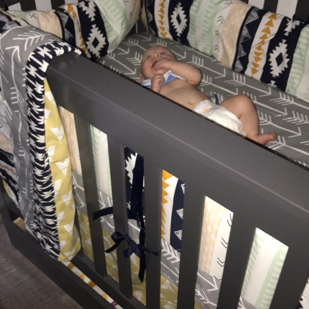 Home made bed set for babies